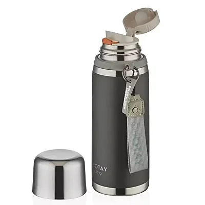 Shotay Premium Çelik Termos Matara 750 ml Siyah (1)