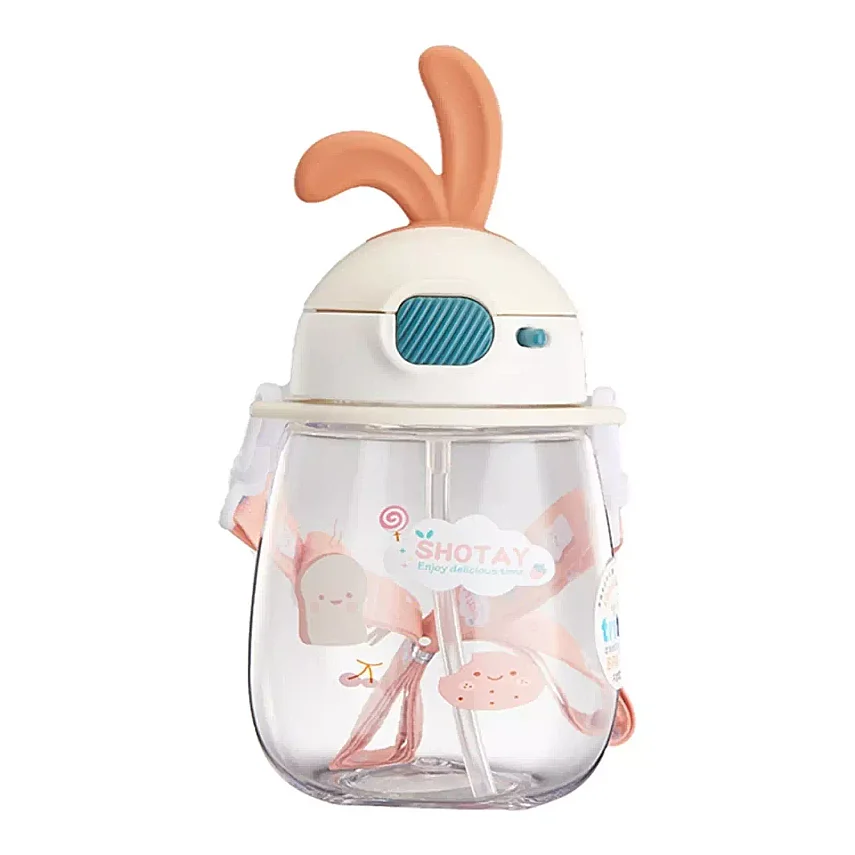 Shotay Rabbit Tritan Matara 600 ml Beyaz - 1