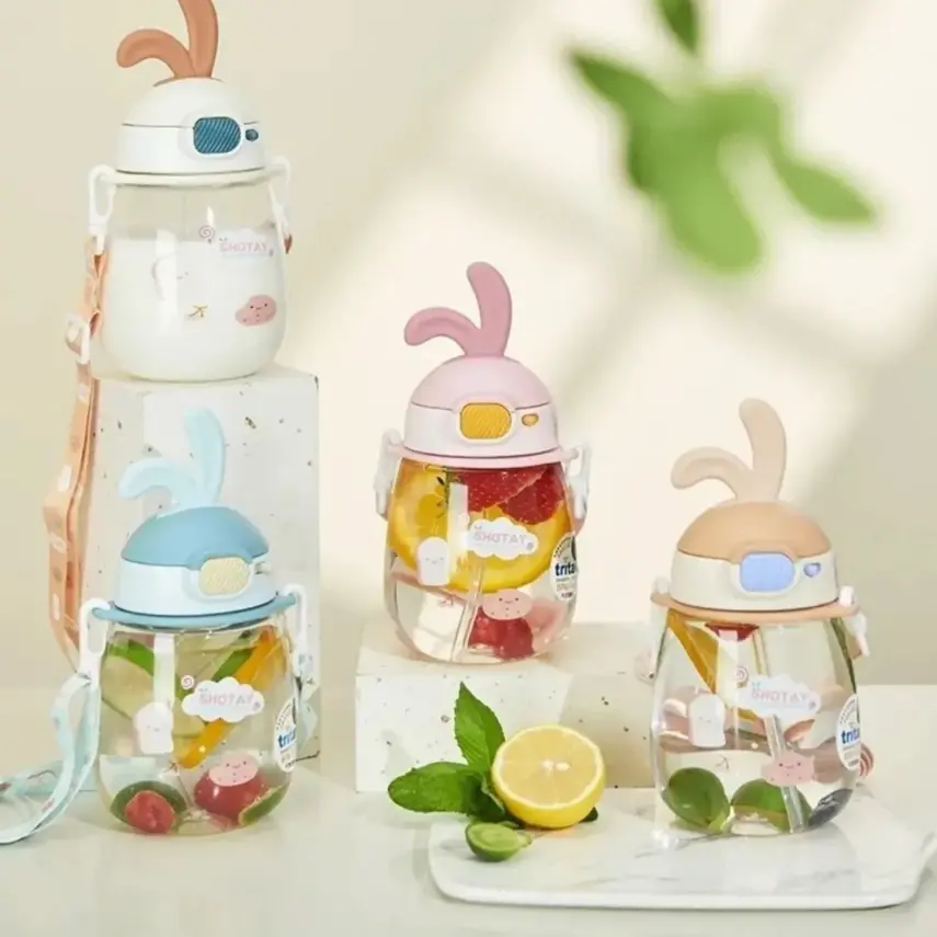 Shotay Rabbit Tritan Matara 600 Ml - 8