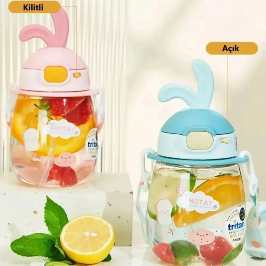 Shotay Rabbit Tritan Matara 600 Ml - 7