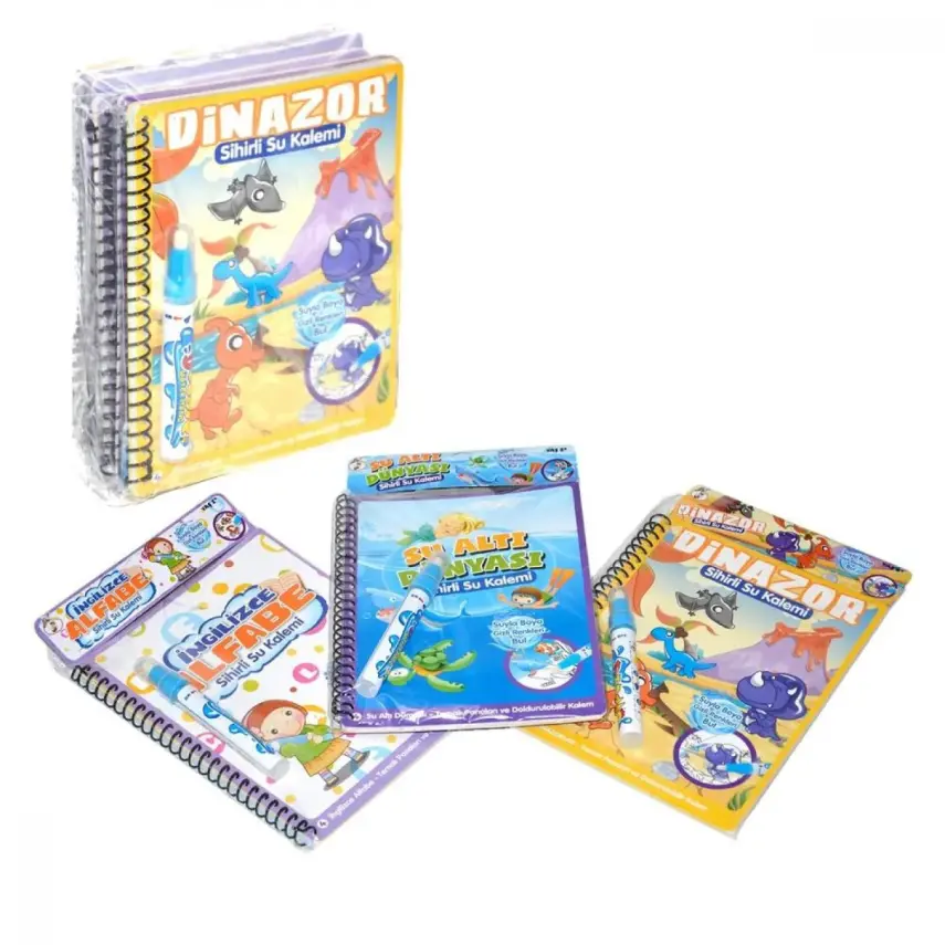 Sihirli Boya Kitabım Asorti - 1