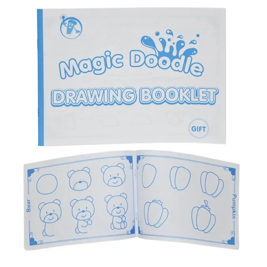 Sihirli Boyama Halısı 60*80 Cm Aksesuarlı - 3