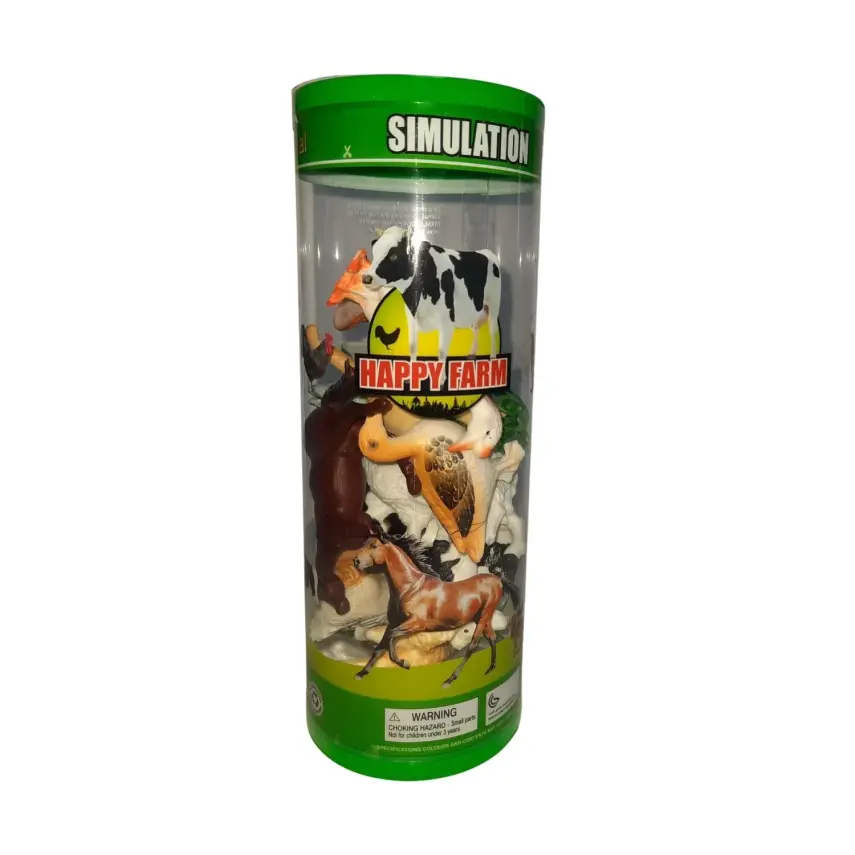 Silindir Kutuda Çiftlik Hayvanları - 1