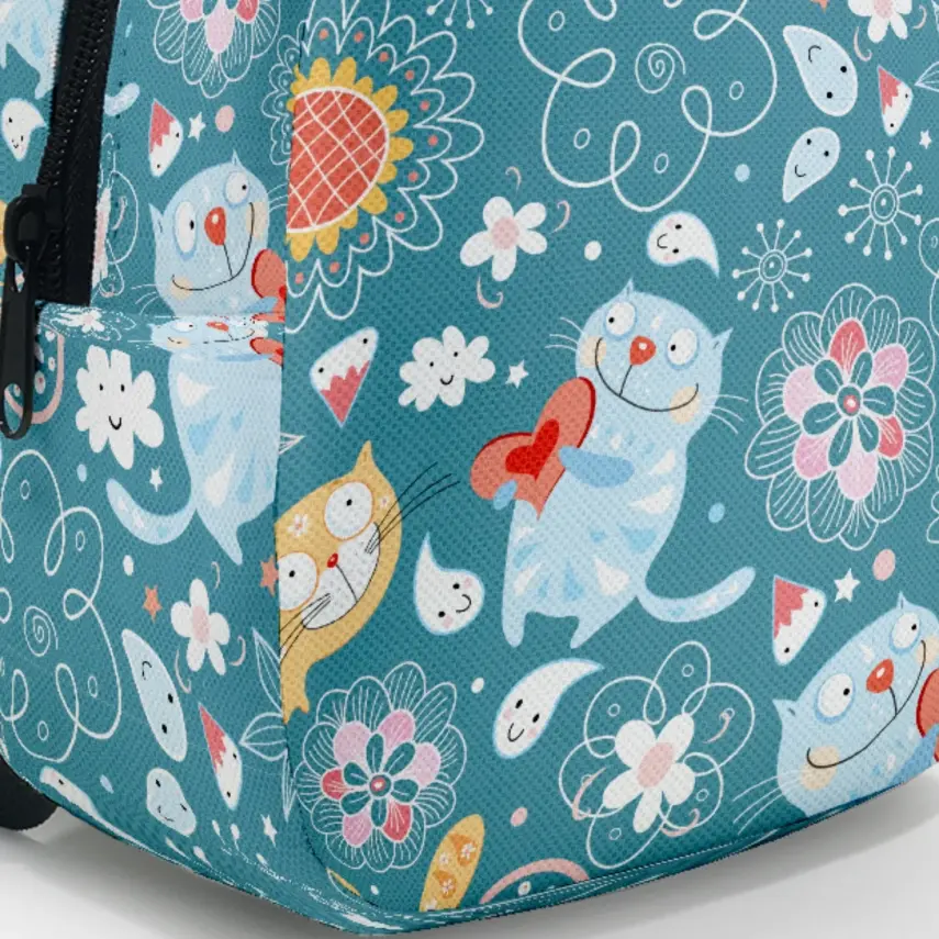 Şirin Kediler Çocuk Sırt Çantası - 3