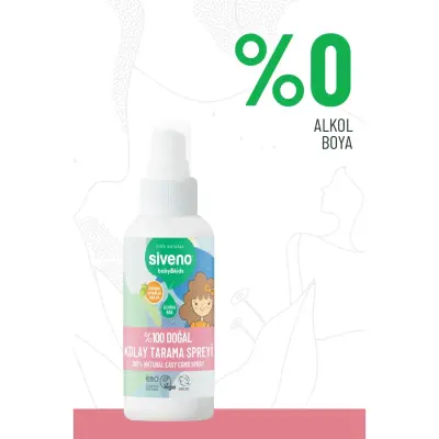 Siveno %100 Doğal Bebek Kolay Tarama Spreyi 100ml - 12