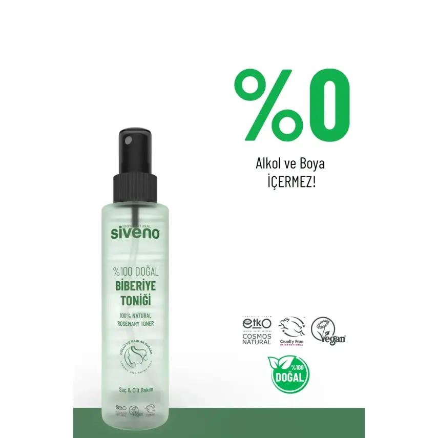 Siveno %100 Doğal Biberiye Toniği 150 ml - 4