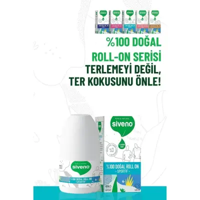 Siveno %100 Doğal Roll-On Sportive 50 ml  - 11
