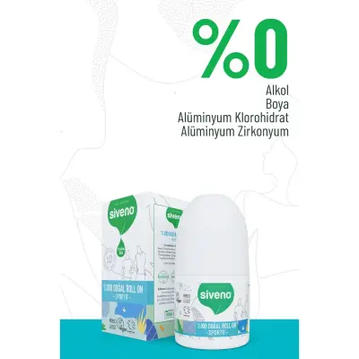 Siveno %100 Doğal Roll-On Sportive 50 ml  - 5