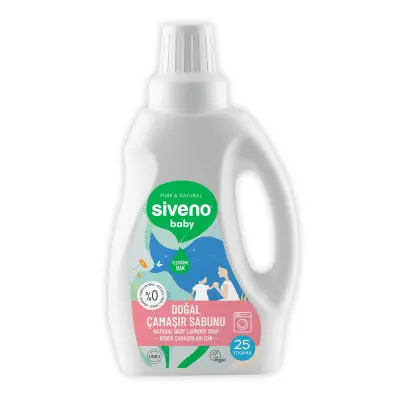 Siveno Baby Doğal Çamaşır Sabunu 750 ml (1)