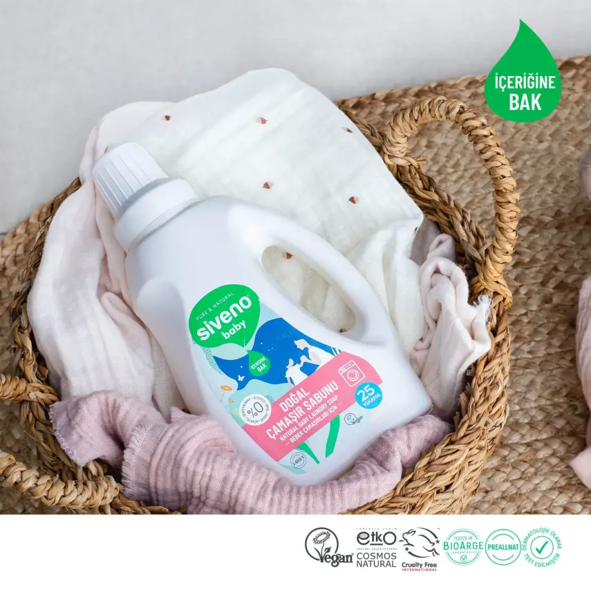 Siveno Baby Doğal Çamaşır Sabunu 750 ml - 11