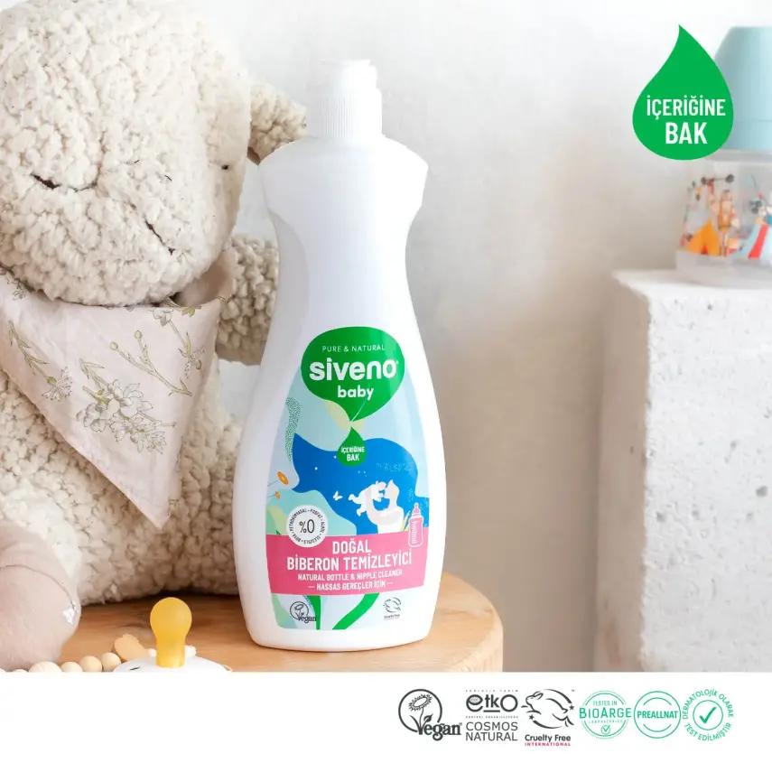 Siveno Doğal Biberon ve Emzik Temizleyici 500 ml - 9