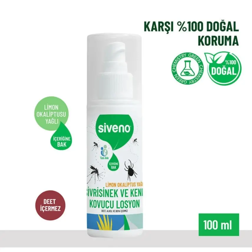 Siveno Sivrisinek ve Kene Kovucu Sprey Krem 100 ml - 5