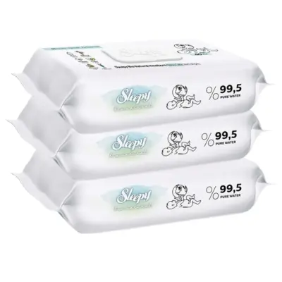 Sleepy Bio Natural Islak Mendil 3x40 (1)