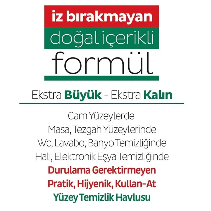 Sleepy Easy Clean Yüzey Temizlik Havlusu 100 Yaprak - 5