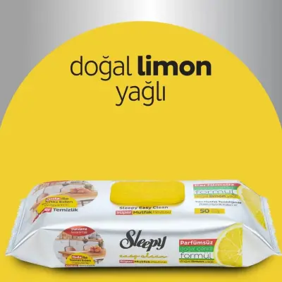 Sleepy Mutfak Havlusu Limon 50li - 4