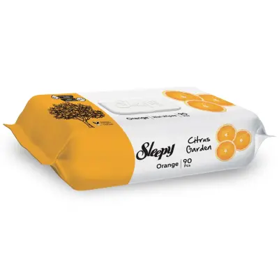 Sleepy Naranciye Bahçesi Cep Mendili 3x15 - 5