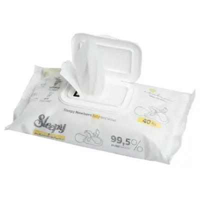Sleepy Yenidoğan Islak Mendil 12x40lı - 4