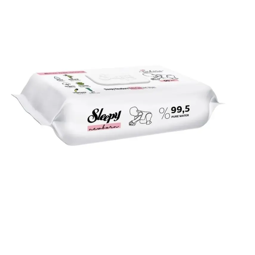 Sleepy Yenidoğan Islak Mendil 50li - 1