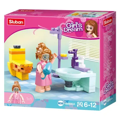 Sluban Girls Dream Banyo 50 Parça (1)