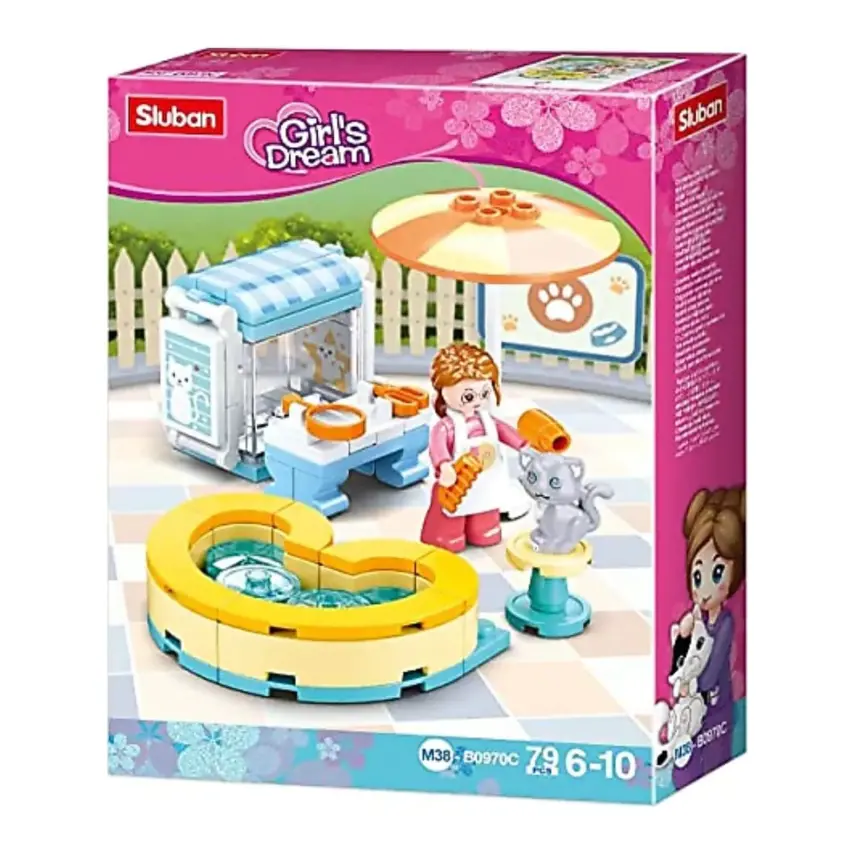 Sluban Girls Dream Kedi Banyosu 90 Parça - 1