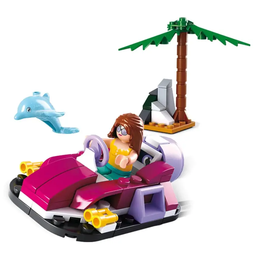 Sluban Girls Dream Tekne Seti 70 Parça - 1