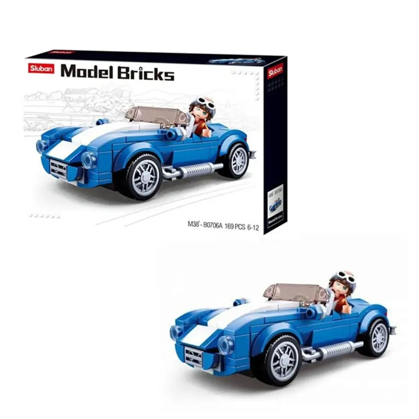 Sluban Model Bricks Spor Araba - 1