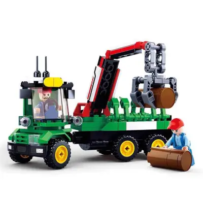 Sluban Town Büyük Römork ve Taşıyıcı 209 Parça (1)