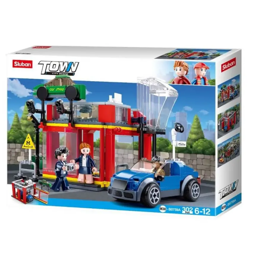 Sluban Town Tamirci 302 Parça - 3
