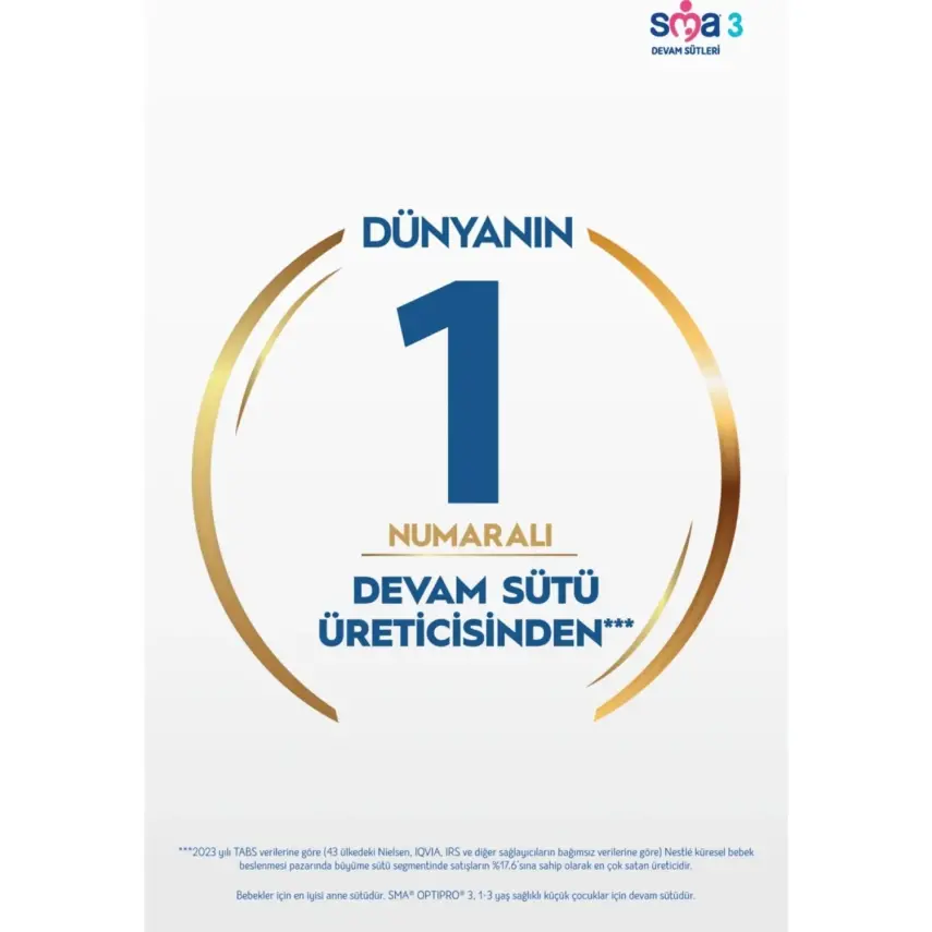 Sma OptiPro Probiyotik 3 Devam Sütü 1200 gr 1-3 Yaş - 7