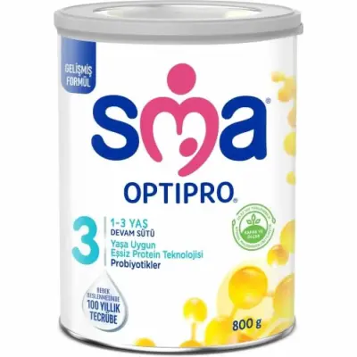 Sma OptiPro Probiyotik 3 Devam Sütü Maması 800 gr 1-3 Yaş (1)