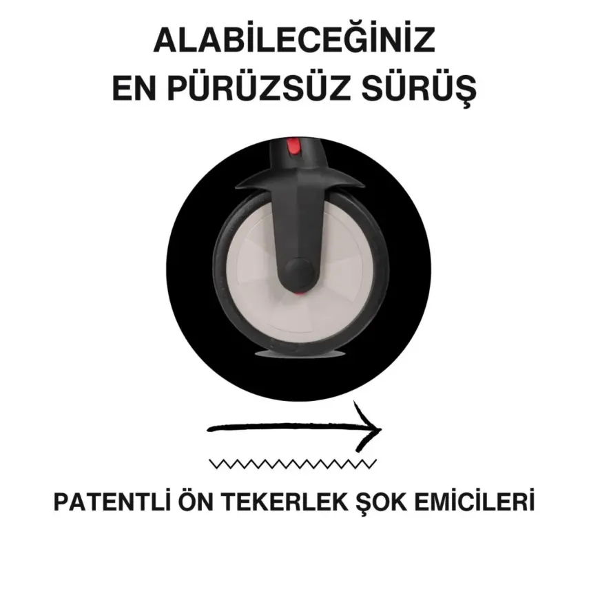 SmarTrike STR3 Plus 5’i 1 Arada Üç Tekerlekli Bebek Bisikleti - Black - 3