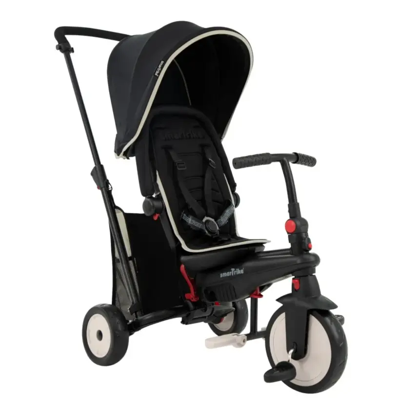 SmarTrike STR3 Plus 5’i 1 Arada Üç Tekerlekli Bebek Bisikleti - Black - 1