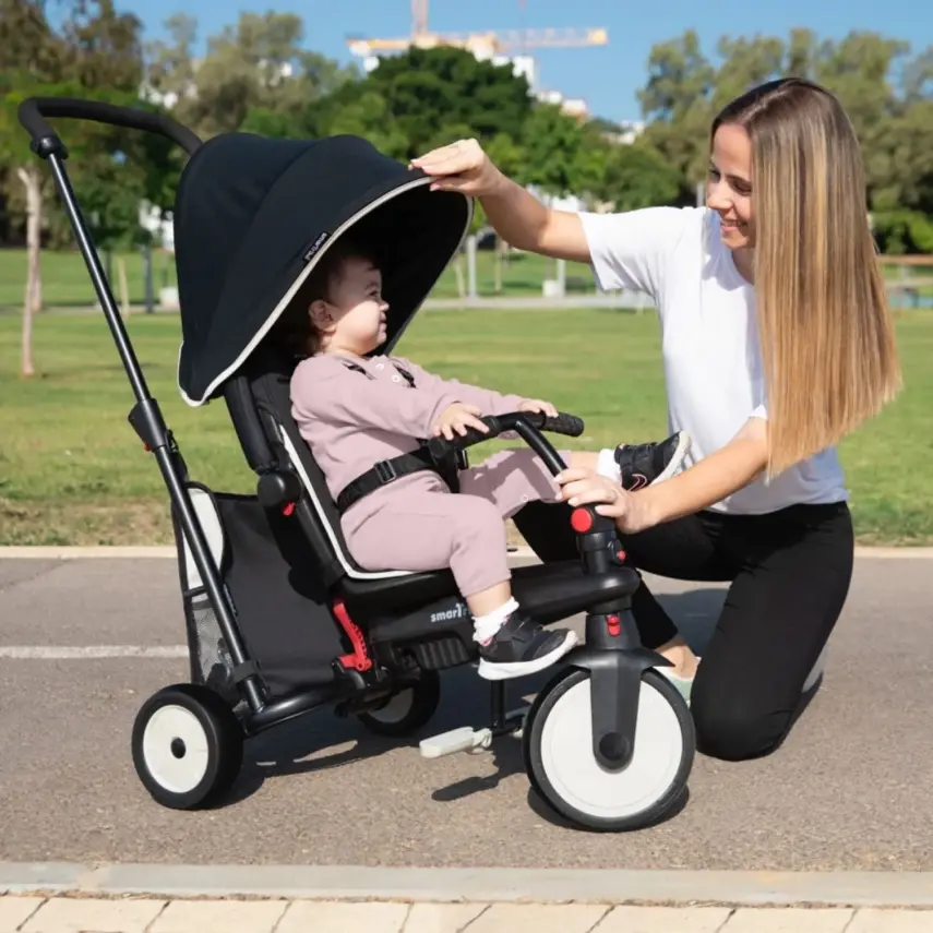 SmarTrike STR3 Plus 5’i 1 Arada Üç Tekerlekli Bebek Bisikleti - Red - 8