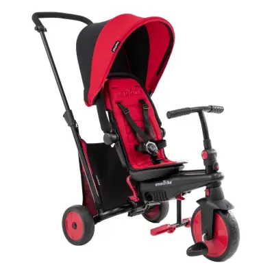 SmarTrike STR3 Plus 5’i 1 Arada Üç Tekerlekli Bebek Bisikleti - Red