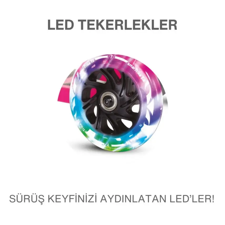 SmarTrike T1 3’ü 1 Arada Oturaklı ve Çantalı Çocuk Scooterı- Pink - 6