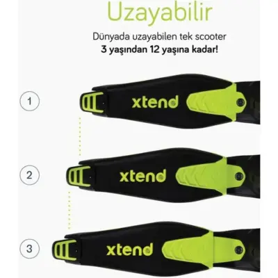 SmarTrike Xtend 3 Aşamalı Büyüyebilen Çocuk Scooterı - Blue (1)