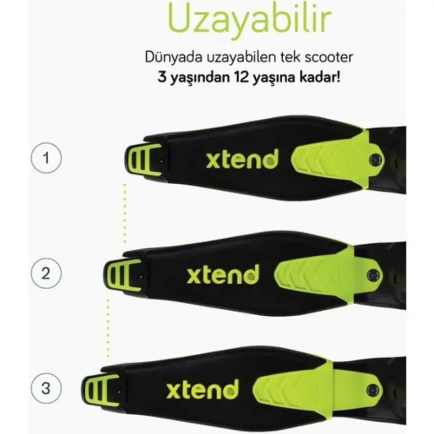 SmarTrike Xtend 3 Aşamalı Büyüyebilen Çocuk Scooterı - Blue - 2