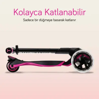 SmarTrike Xtend 3 Aşamalı Büyüyebilen Çocuk Scooterı - Pink - 6