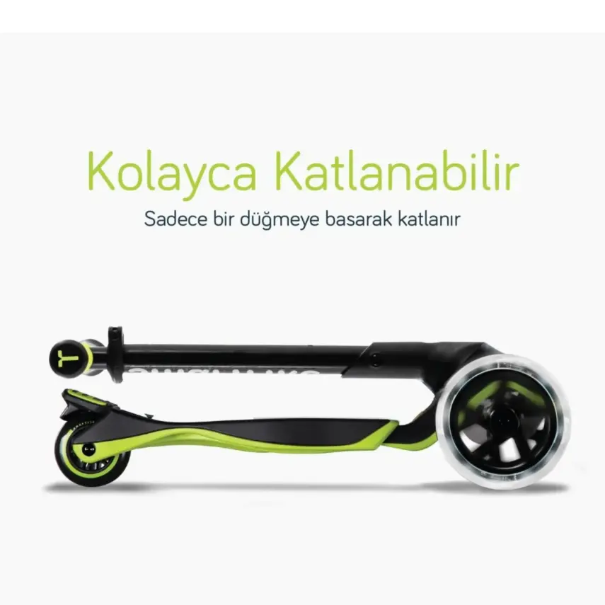 SmarTrike Xtend Büyüyebilen Ride On Scooter - Lime - 8