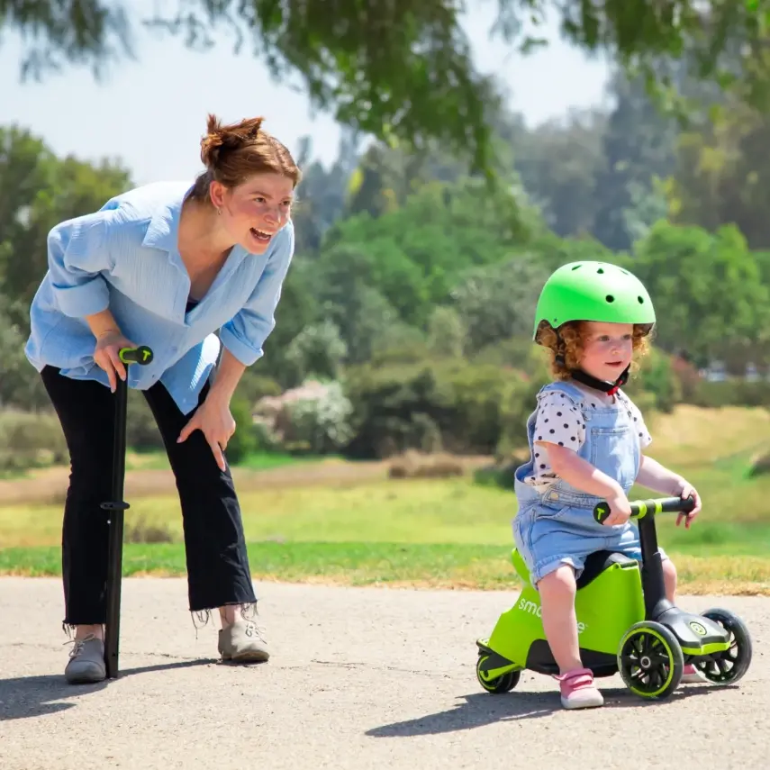 SmarTrike Xtend Büyüyebilen Ride On Scooter - Lime - 10