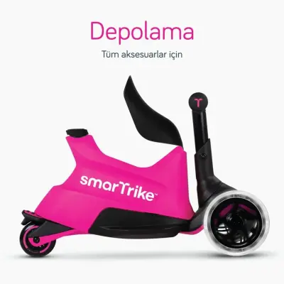 SmarTrike Xtend Büyüyebilen Ride On Scooter - Pink - 5