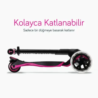 SmarTrike Xtend Büyüyebilen Ride On Scooter - Pink - 7