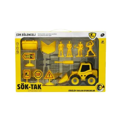 Sök Tak Dozer Oyun Seti 17 Parça