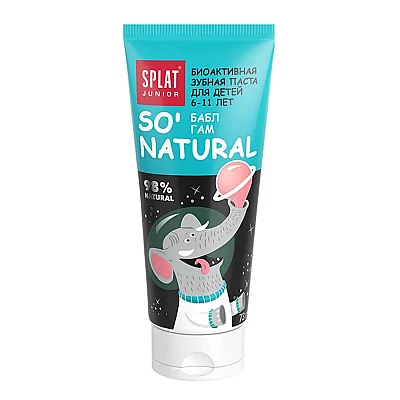 Splat Çocuk Buble Gum Diş Macunu 6-11 Yaş (1)