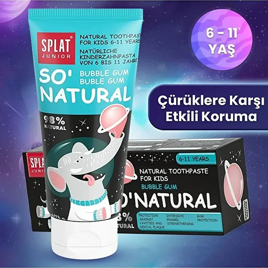 Splat Çocuk Buble Gum Diş Macunu 6-11 Yaş - 3
