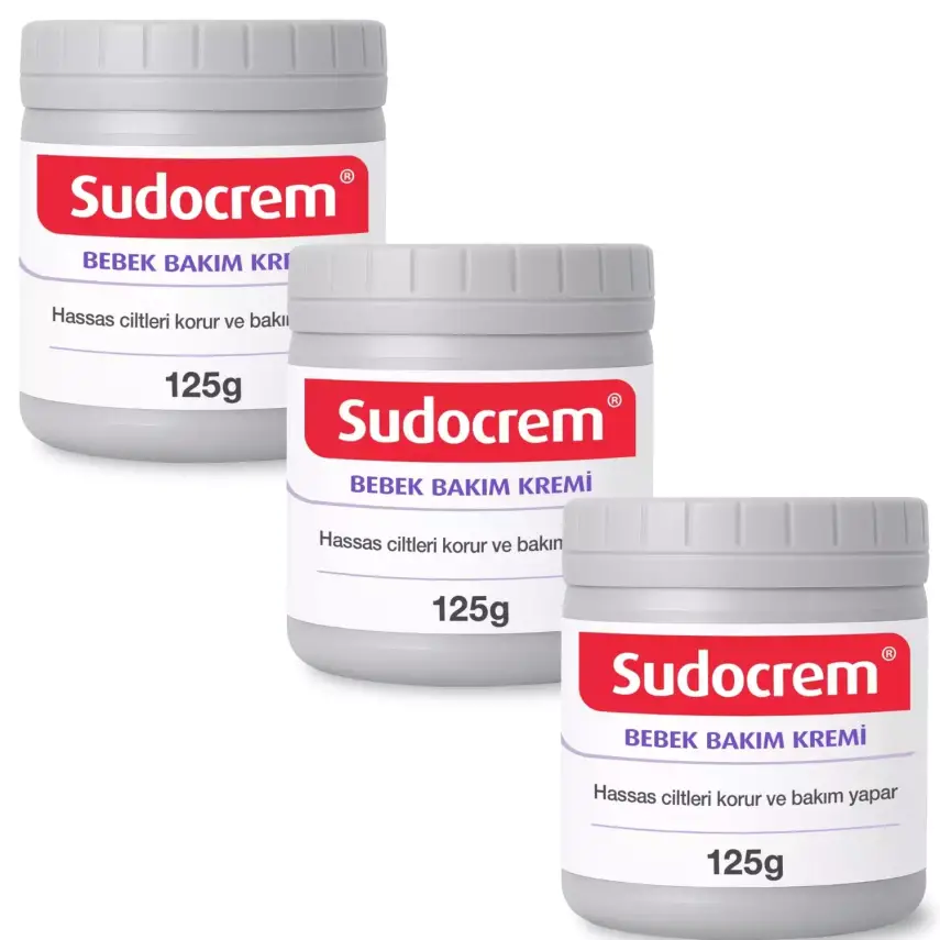 Sudocrem Bebek Bakım Kremi 125 gr x3 - 1