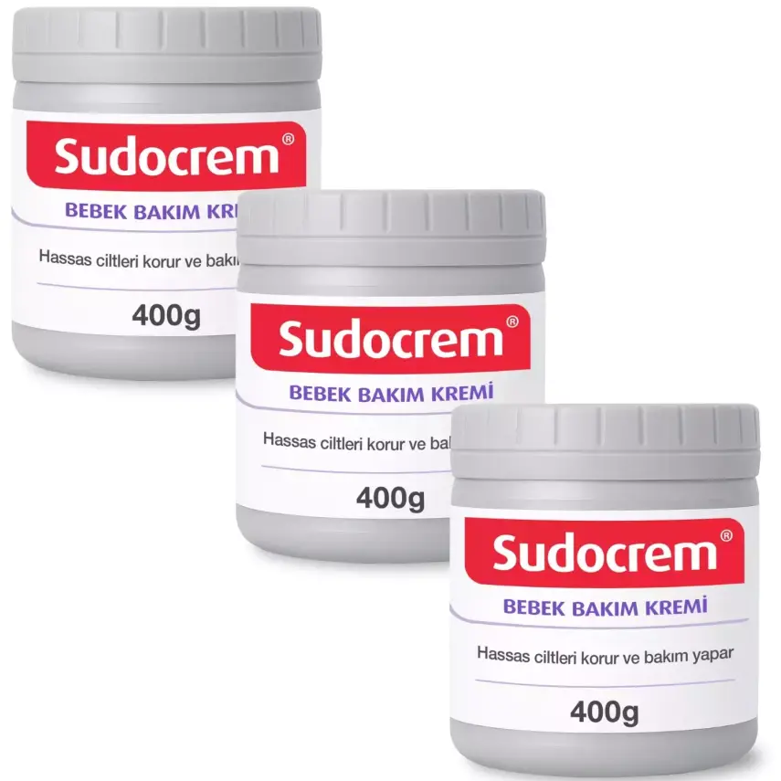 Sudocrem Bebek Bakım Kremi 400 gr x3 - 1