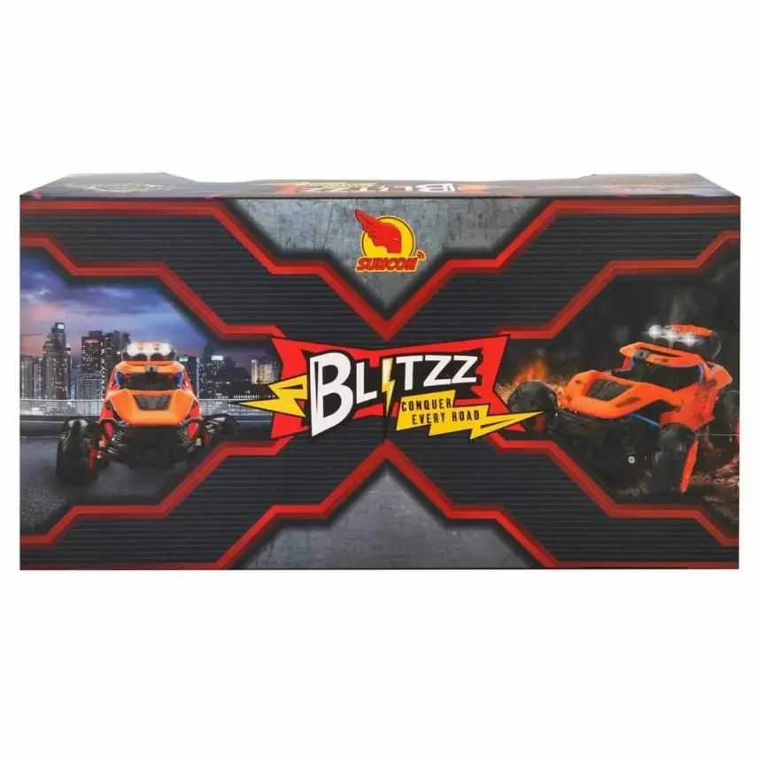 Suncon Blitzz USB Şarjlı Işıklı Uzaktan Kumandalı Araba 32 cm 1:14 - 10