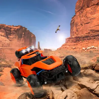 Suncon Blitzz USB Şarjlı Işıklı Uzaktan Kumandalı Araba 32 cm 1:14 - 8