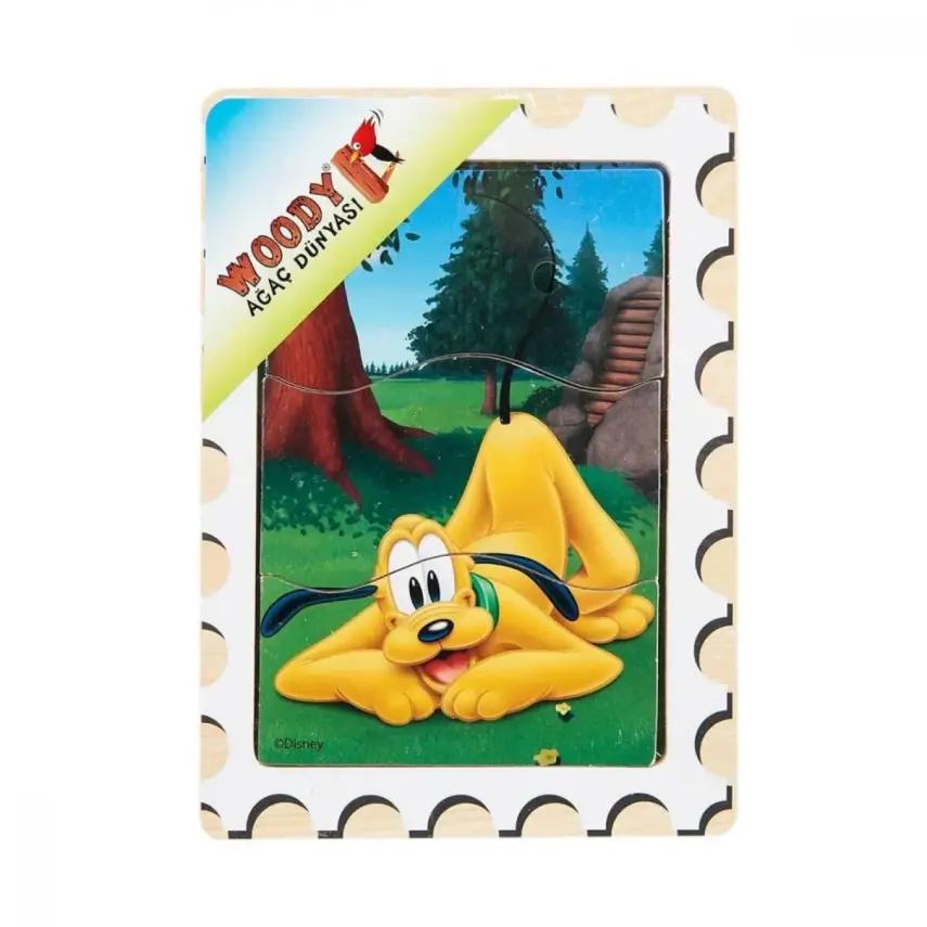 Sunman Tahta Puzzle Geçmeli Oyunlar 3 Parça - 2